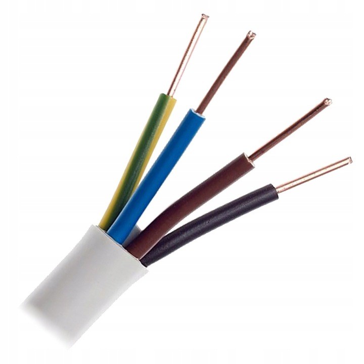 300/500V muti core NYM 4x1.5mm2 PVC sheath installation cable