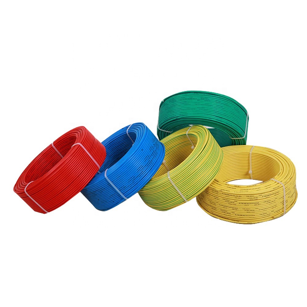 H07V-R Pure Copper core PVC Insulated Flexible Housing wire electrical wire