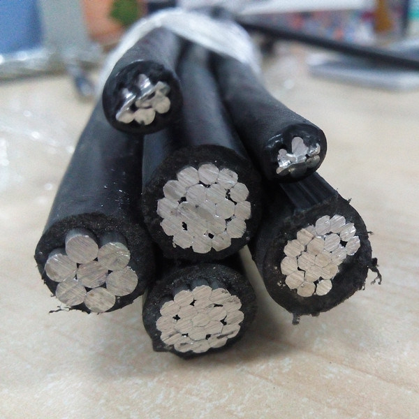 ABC Cables Low Voltage 0.6/1KV 3X35+1X54.6+1X16mm2 XLPE Insulation Aerial Bundled Conductor 