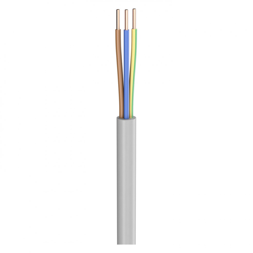 NYM-J solid cable 3 core x 2.5 sq mm factory price cable Uo/U 300/500 V pvc insulation PVC sheathed copper