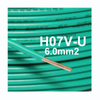 PVC Insulation H07V H07V-U 1CX6mm2 602227IEC01(BV) Power Cable for House Building