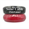 Black&red Color Solar Cable 1X6.0mm2 Flexible Tinned Copper Conductor LSZH Material For Solar Power System Electric PV Cable