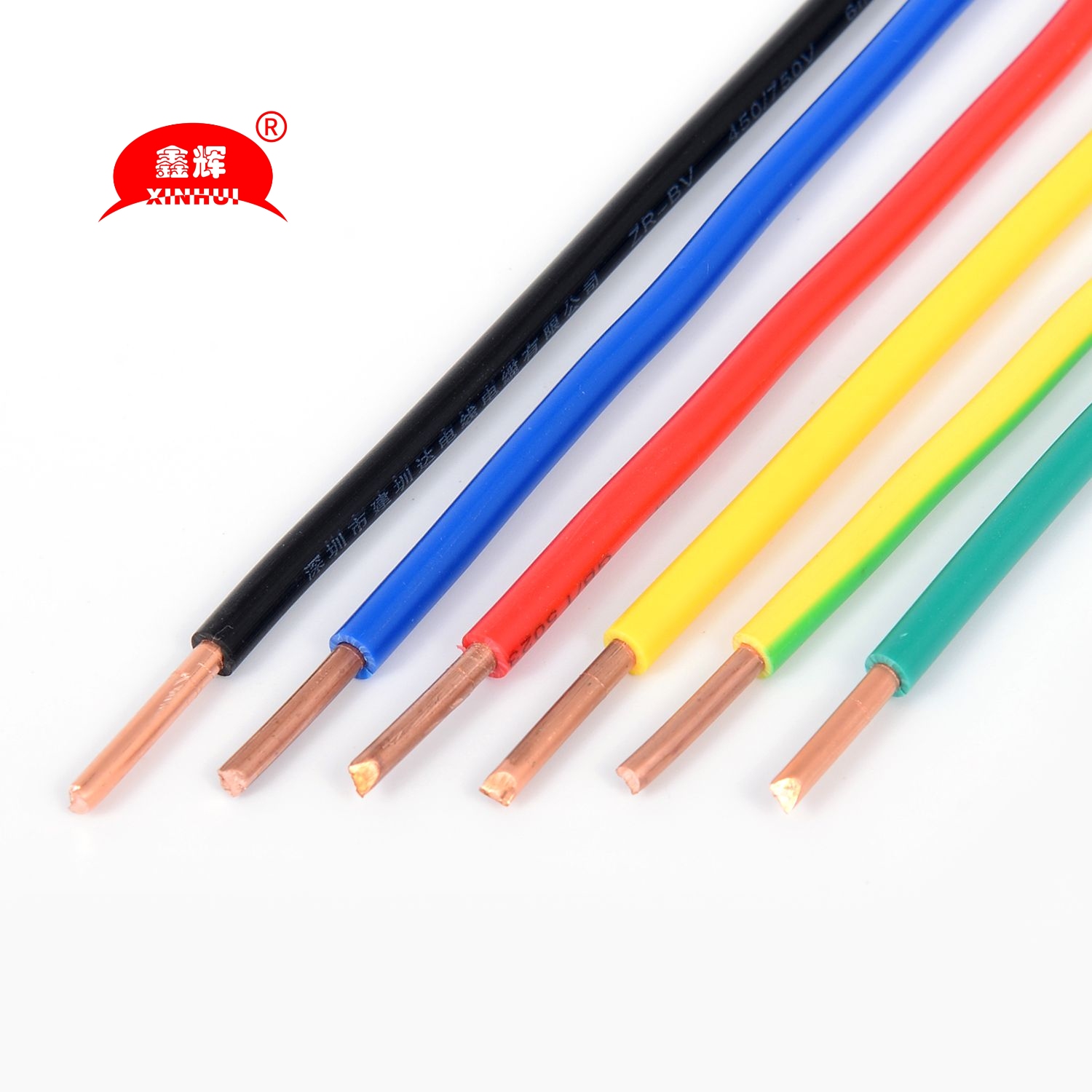 BV Solid Copper Single Core PVC Insulated Sheathless Electrical Wire