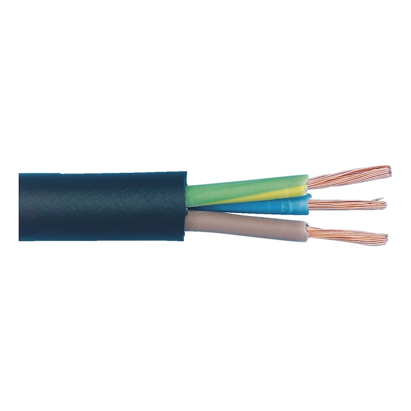 H07RN-F 4 core Rubber Flex Trailing Cable 1.5mm H07RNF