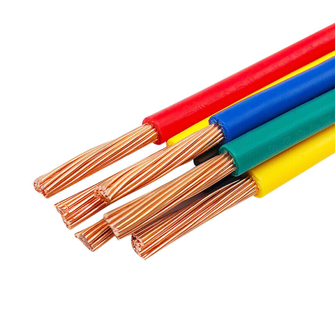 China Manufacturer BVR 25mm Copper Conductor Material Cable Single Core Household Soft Wire Used Electric Heating Wire Cable 99.9999 % Pure Copper 