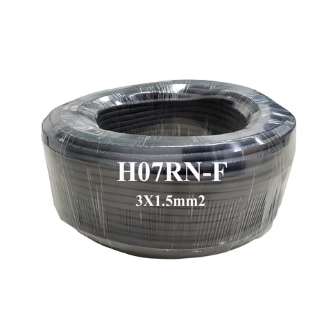 VDE Stranded H07RN-F 3X1.5 3X2.5 3X4.0mm2 Flexible Rubber Cable