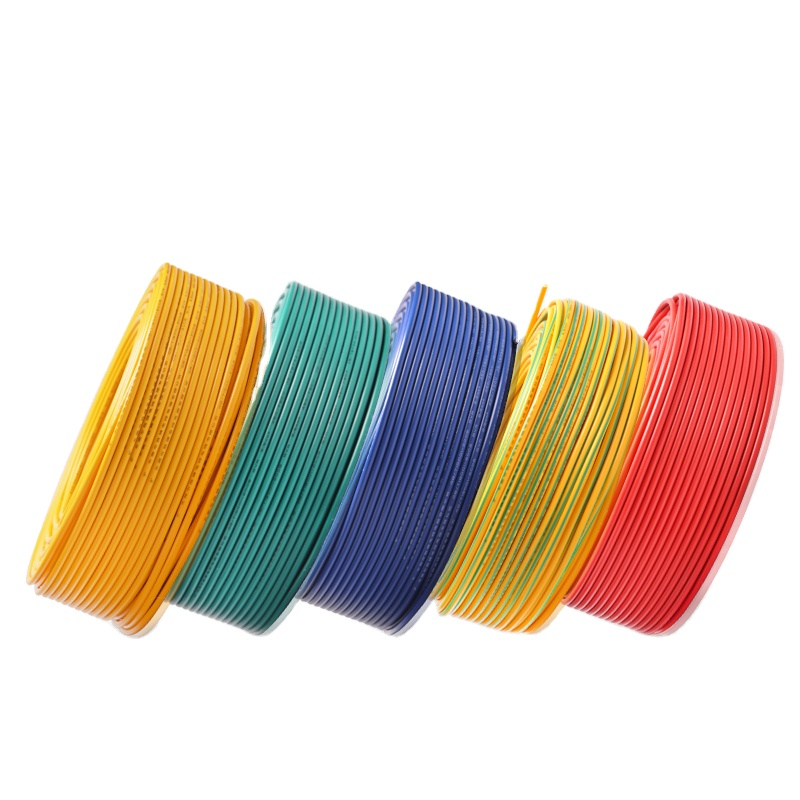 Manufacturers Directly Supply BV THW THHN Wires And Cables Copper Wire 2.5mm 4mm 10mm 16mm PVC Insulated Cable Wire