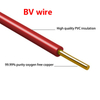 BV Single Copper core Pvc Insulated House wiring Building Electric Wire