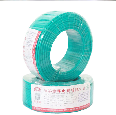 Electric Wire Manufacturer Plant Heat Resistant Copper Conductor PVC Insulated Electrical Cable Wire
