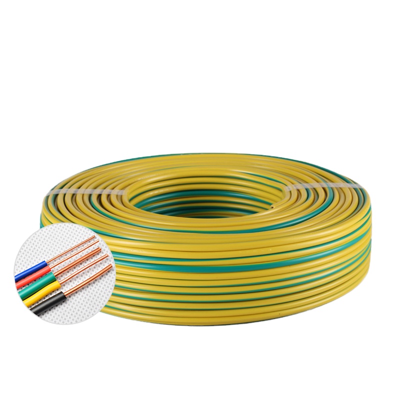 Manufacturers Directly Supply BV THW THHN Wires And Cables Copper Wire 2.5mm 4mm 10mm 16mm PVC Insulated Cable Wire